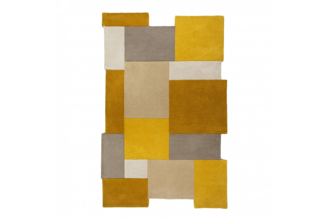Zluto Bezovy Vlneny Koberec Flair Rugs Collage 150 X 240 Cm Bevedo Cz